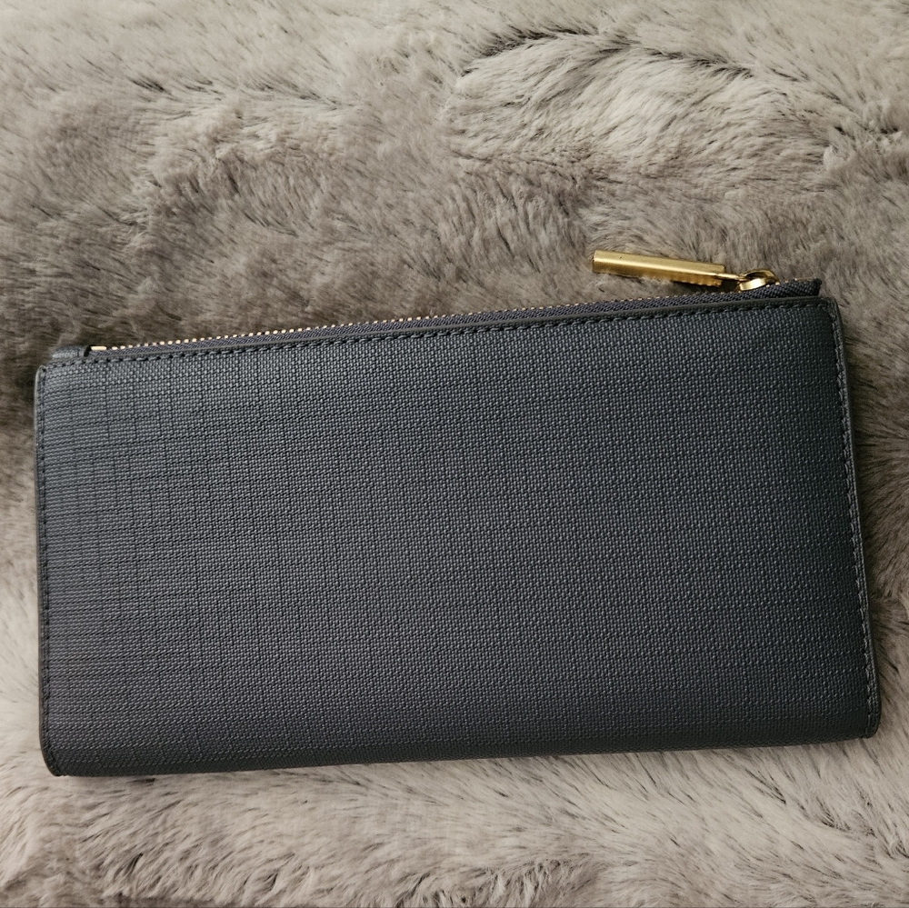 Dagne Dover Ash Blue Slim Wallet